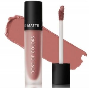 NIB Dose of Colors Liquid Matte Lipstick - Nude Mood